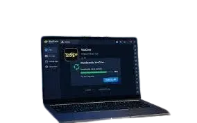 “YouCine APK running on Android emulator for Windows PC”